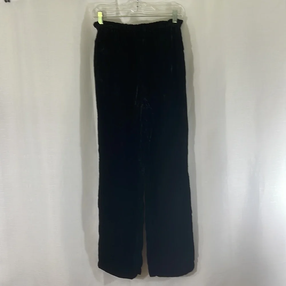 815 10/$50🏄🏻‍♀️ J. Jill Rayon Velvet Black Slacks